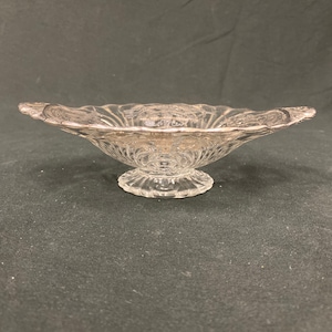 Vintage Cambridge Caprice Silver Overlay Footed Bowl (V5969)