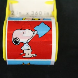 Vintage Snoopy Mailing Tape (V3718)