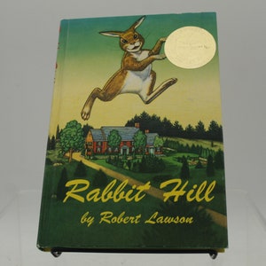 Vintage Rabbit Hill 1972 Newberry Medal Embossed Edition Book (S32)