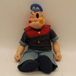 Vintage Popeye Plush - Etsy