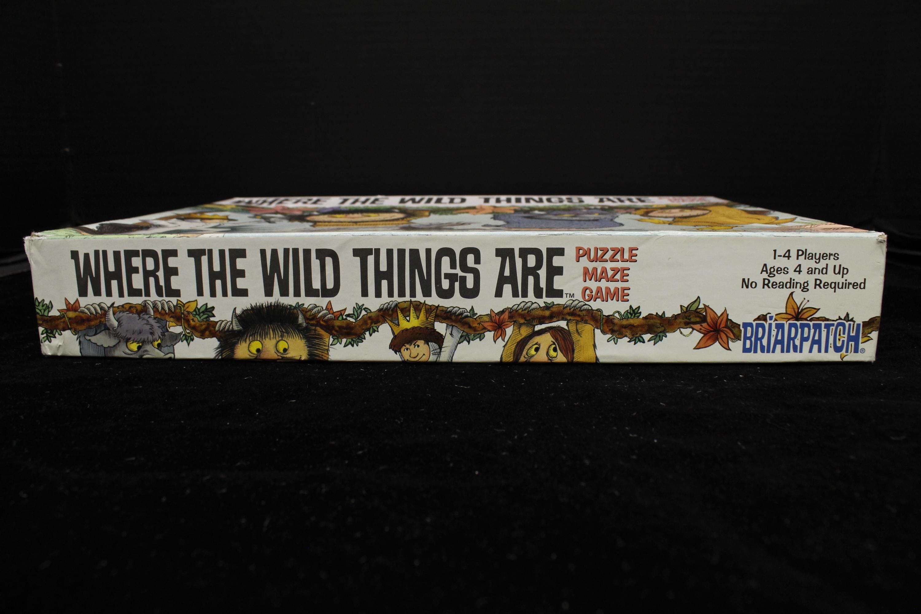 Vintage Where the Wild Things Are 1999 Puzzle Maze Board Game in