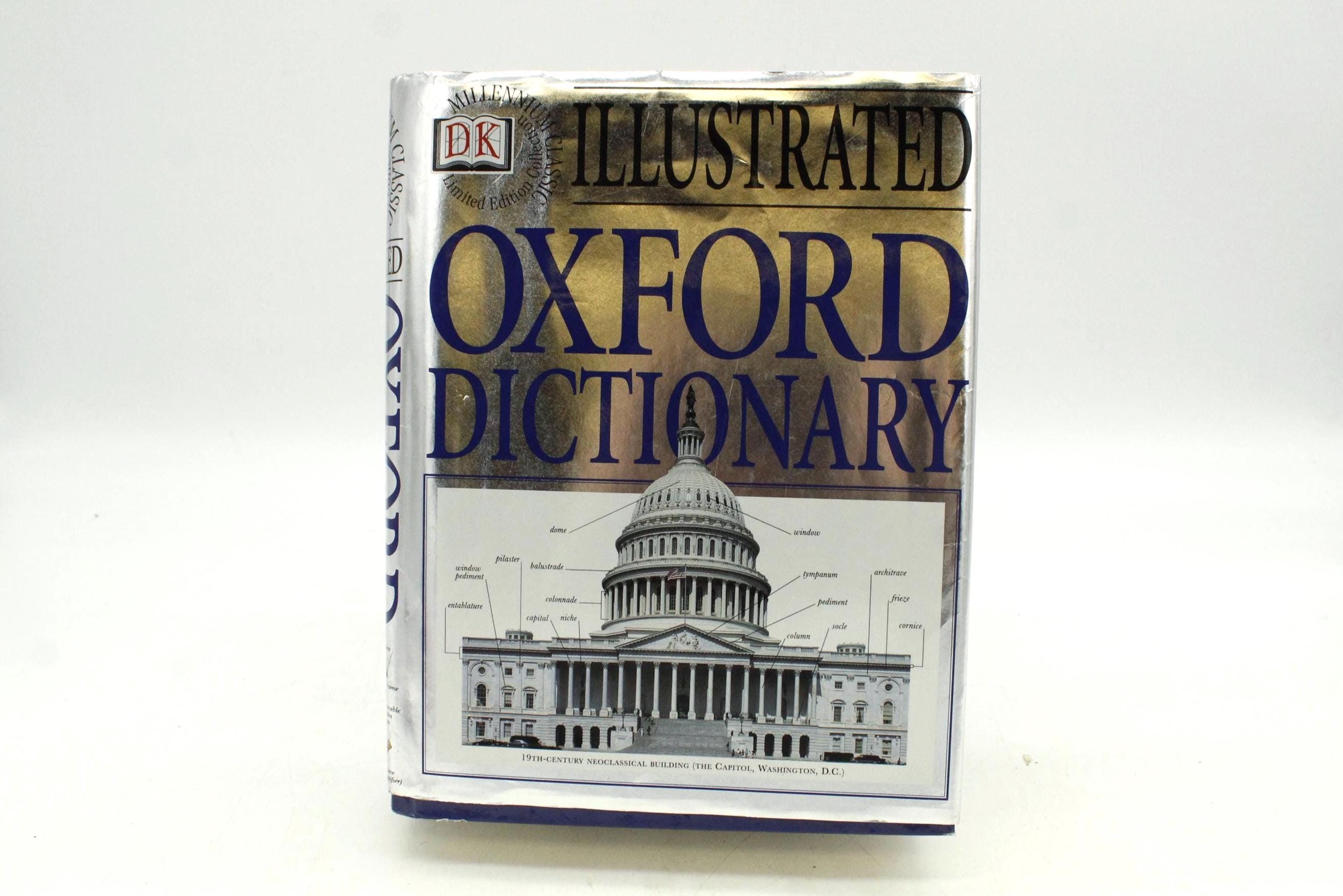 Vintage Oxford English Dictionary - Etsy