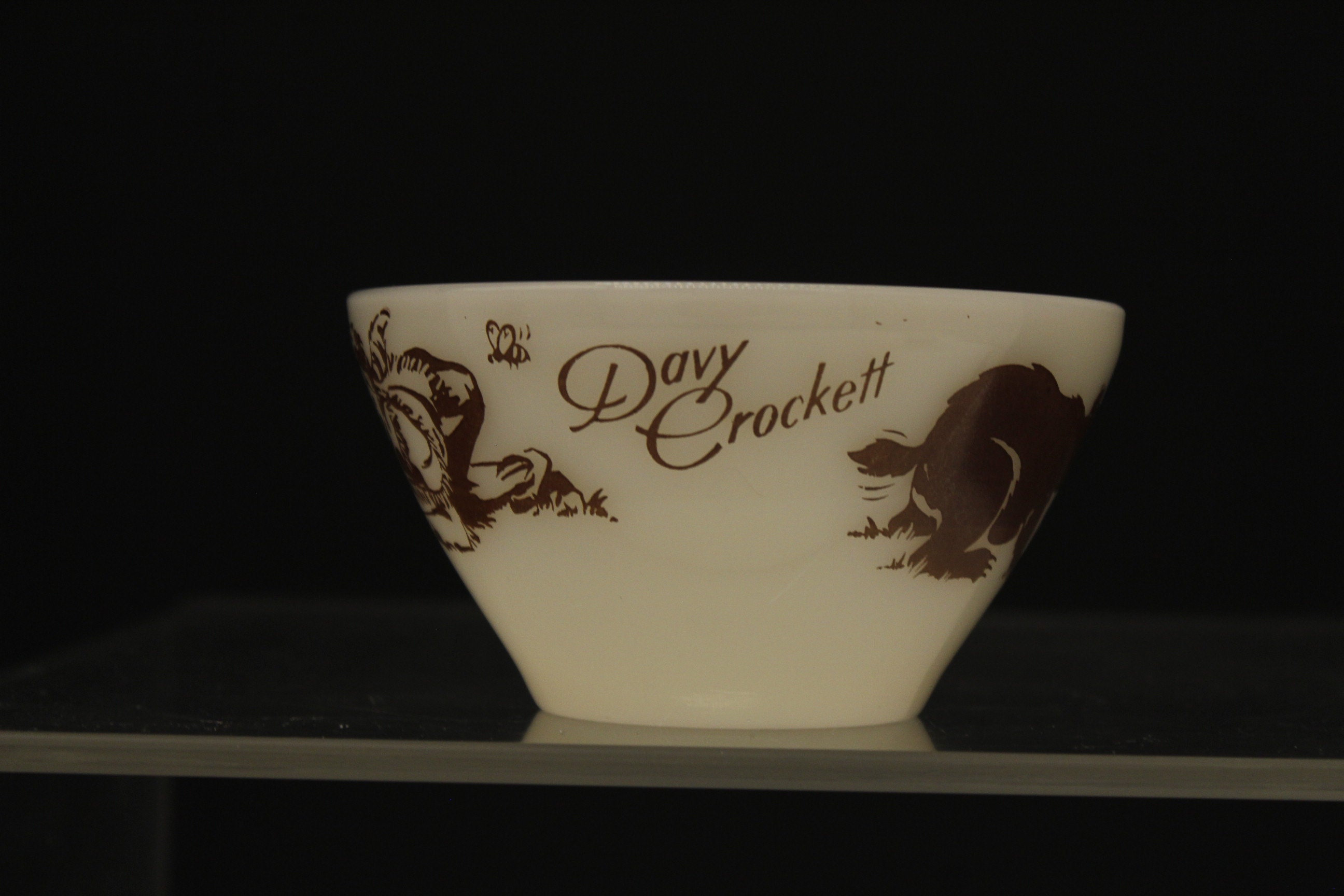 食器 227 Fire King Davy Crockett Bowl 2p 227 Fire King Davy Crockett Bowl 2p