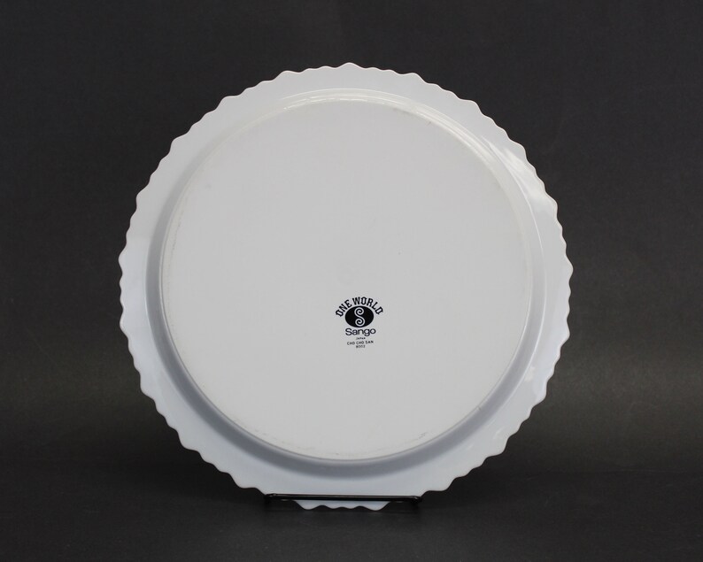 Vintage One World Sango 'Cho Cho San' Butterfly 1970’s Dinner Plate (E13578) image 3
