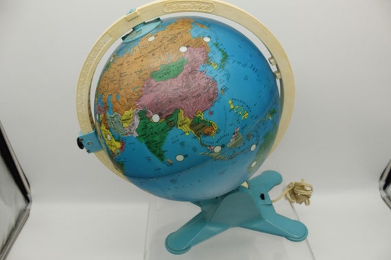 GlobePod ver.1 AIOT! Amber Globe ホヤ フクロ Vintage Fisher Price Discovery 1988 Globe in Box (V8912) - Etsy