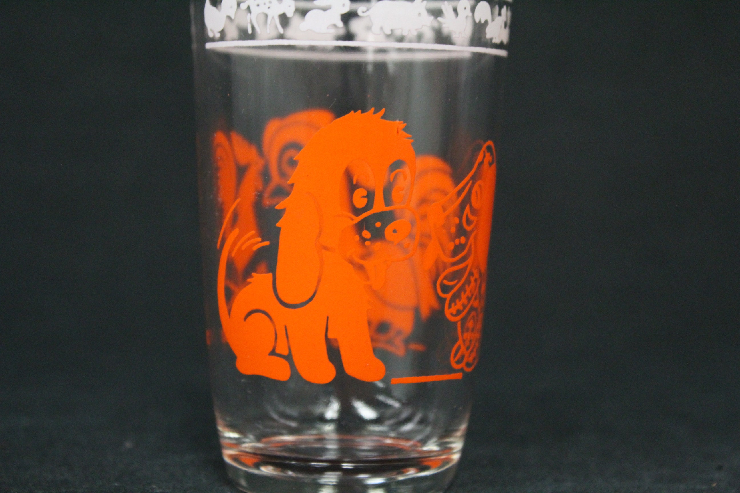 Vintage Swanky Swig Juice Glasses--Duck, Donkey, Rocking Horse Set