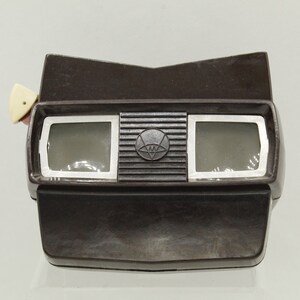 Vintage Brown USA Sawyers 1940s Bake-light Viewmaster (V7826)