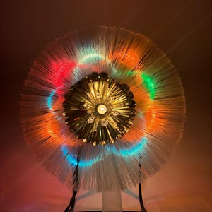 Vintage Merry Midget GE Rainbow Topper Electric Works 10 Light Tree Top (S3967)