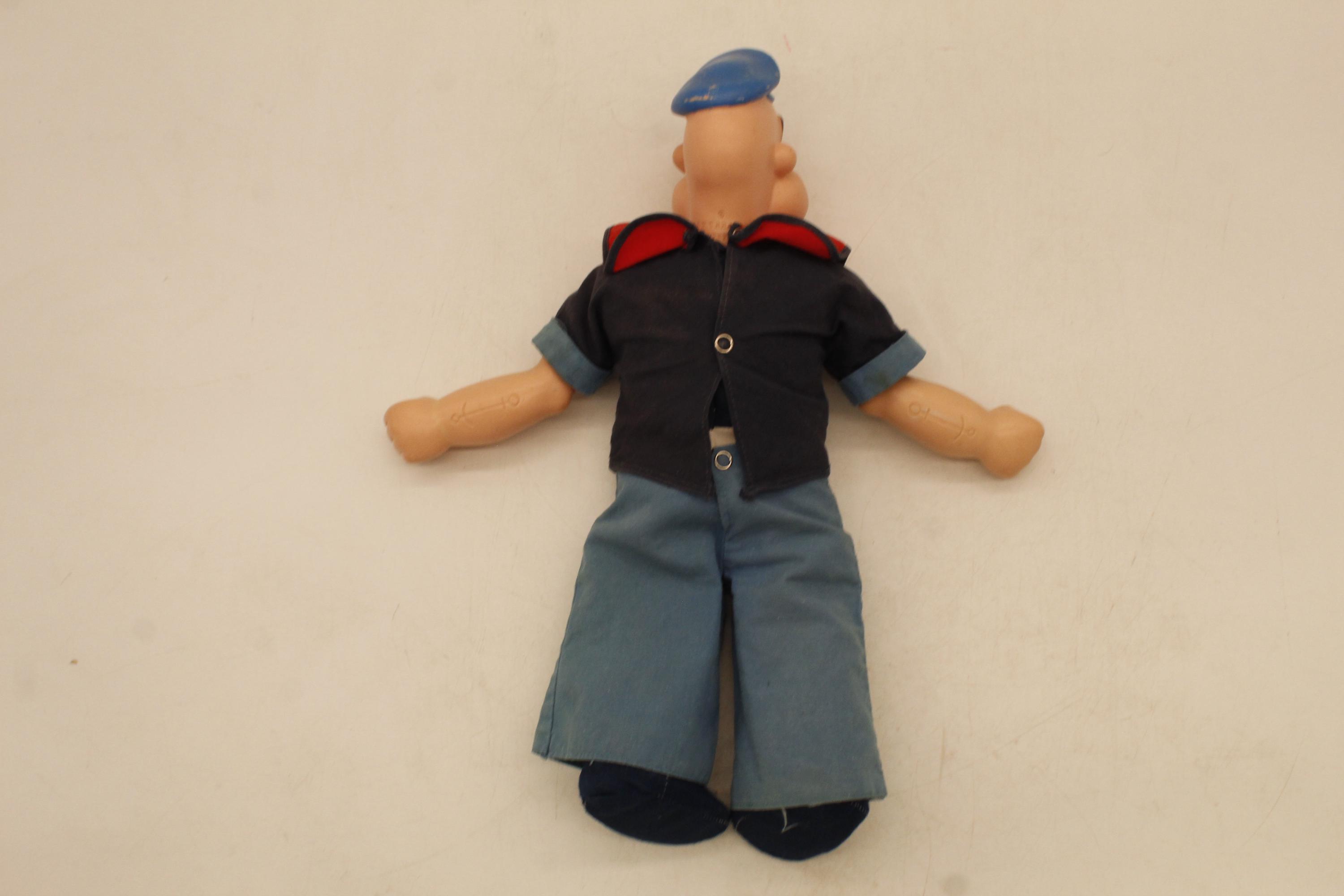 Vintage Popeye the Sailor 1960's Plush Doll (S2875) - Etsy