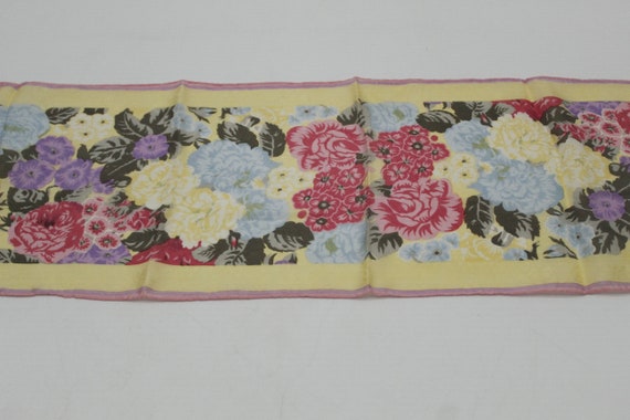 Vintage Albert Nipon Silk Japan Signed Scarf (V98… - image 1