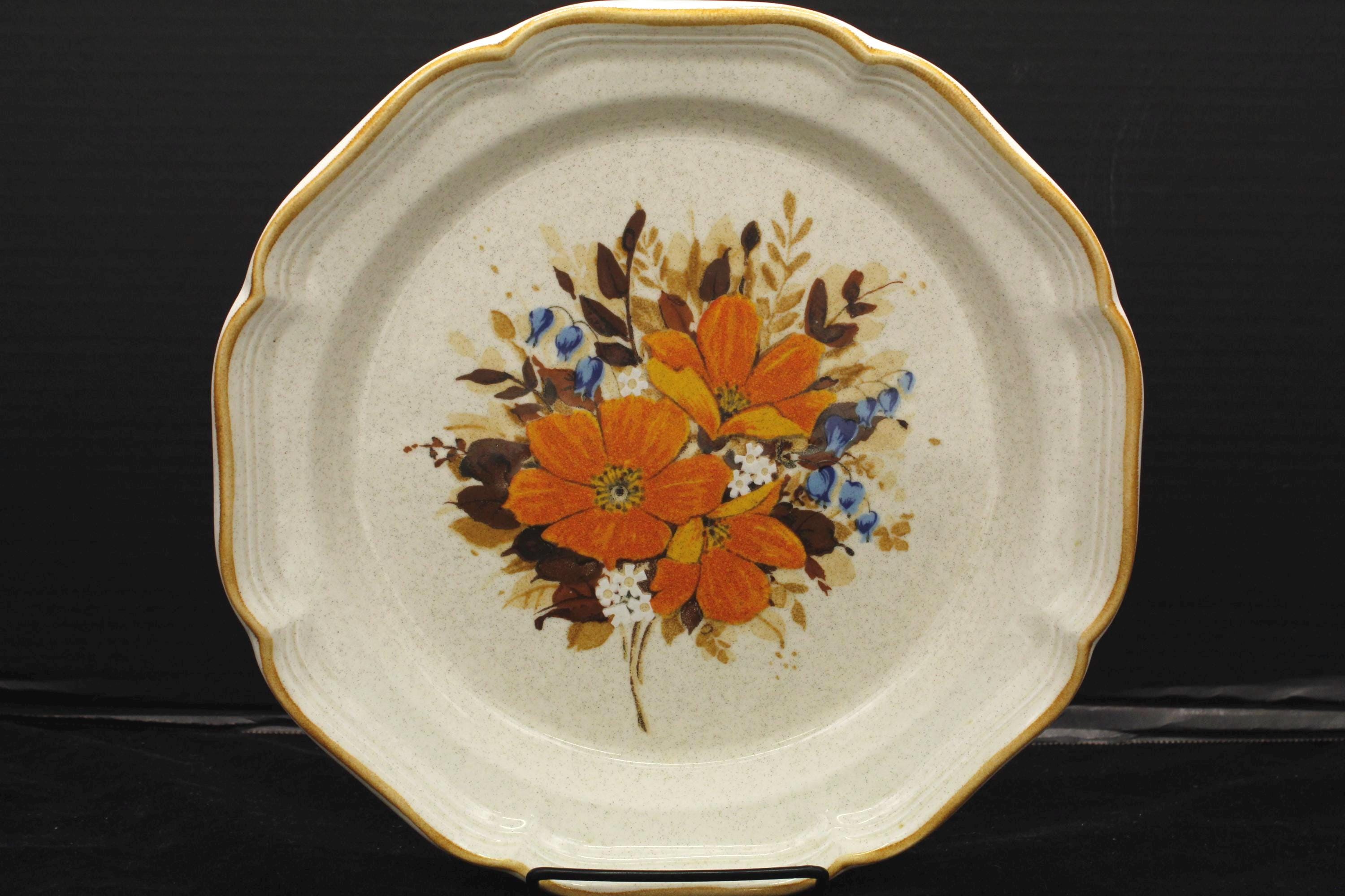 Vintage Mikasa Flower Fest Dinner Plate (S2642) - Etsy