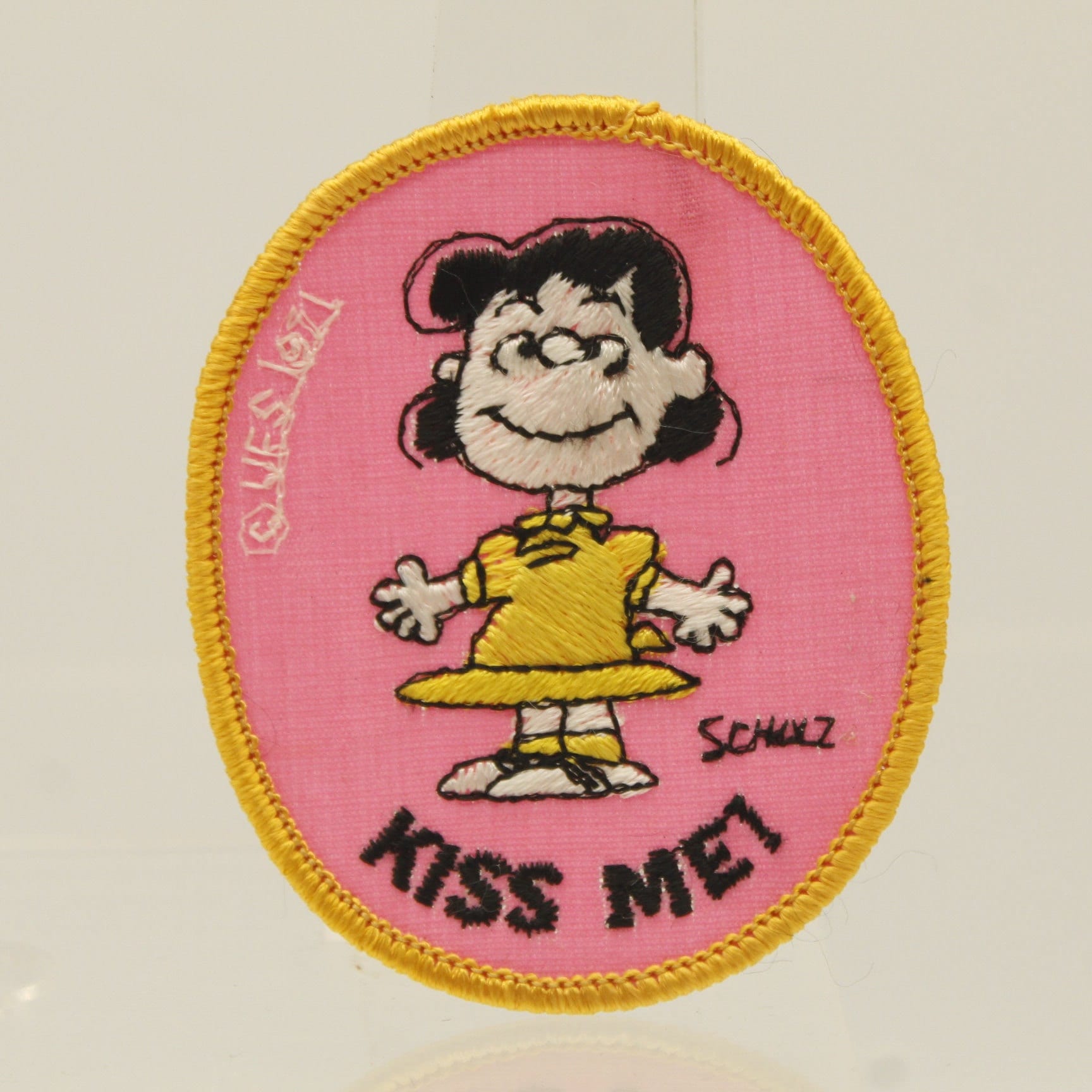 Vintage 1970's Rare Peanuts Sew on Patches of Charlie Brown