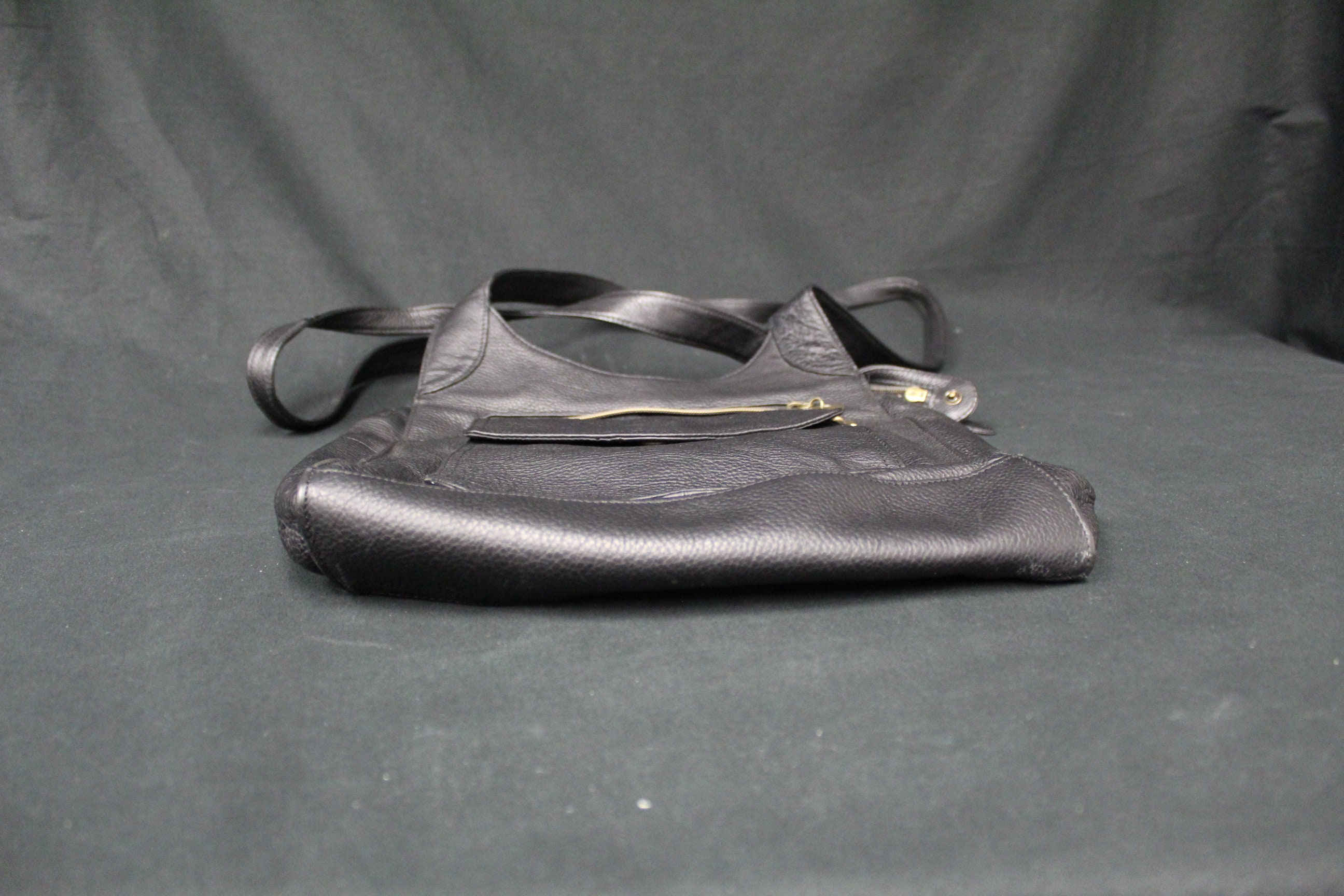 Fossil | Bags | Fossil Black Leather Mini Organizer Purse Crossbody Handbag  | Poshmark