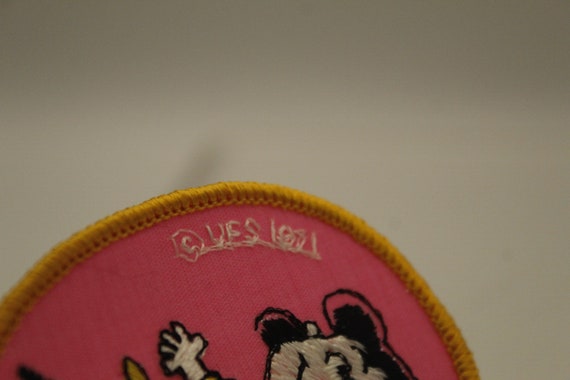 Vintage Peanuts Lucy Pink Sew on Patches (V10500) - image 7