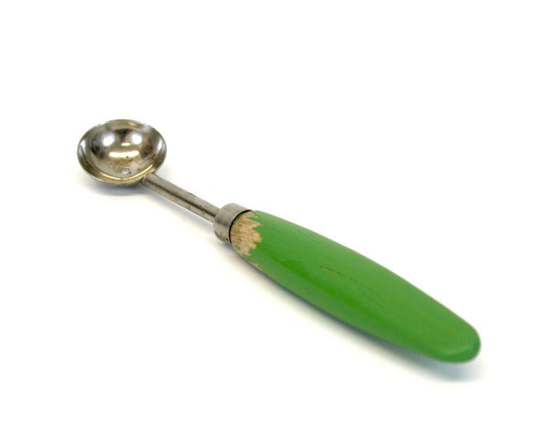 Vintage Melon Baller W/green Handle E3765 Etsy