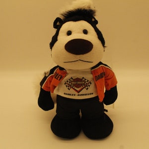 Vintage Harley Davidson Skunk Plush (V8594)