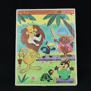 Vintage Linus The Lionhearted Frame Tray Jigsaw Puzzle (V3753)