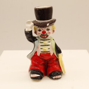 Vintage Kitsch Clown Toothpick Holder (E12506)