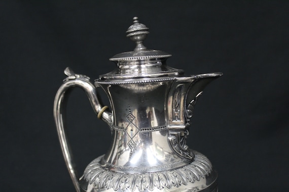 Vintage Silver-plated Coffee Urn Teapot 