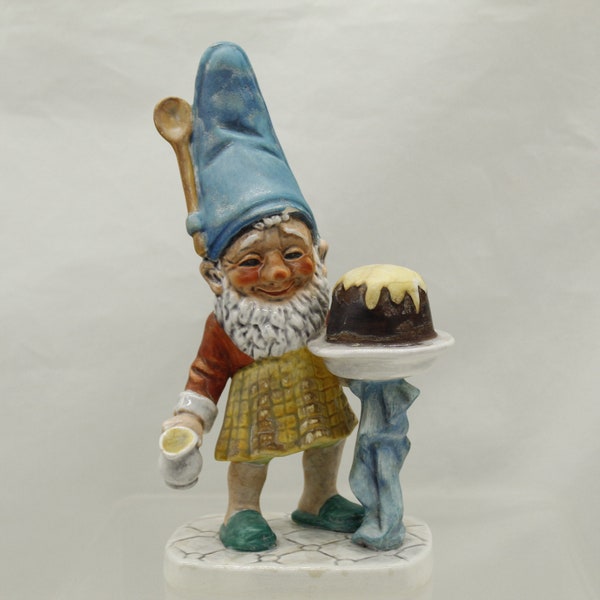 Vintage Goebels Gnome Pastry Chef 1970s West Co Box (V8327)