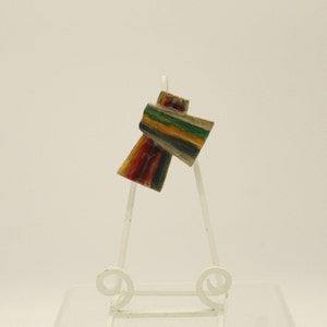 Vintage Elle Enamel Brooch (V9539)