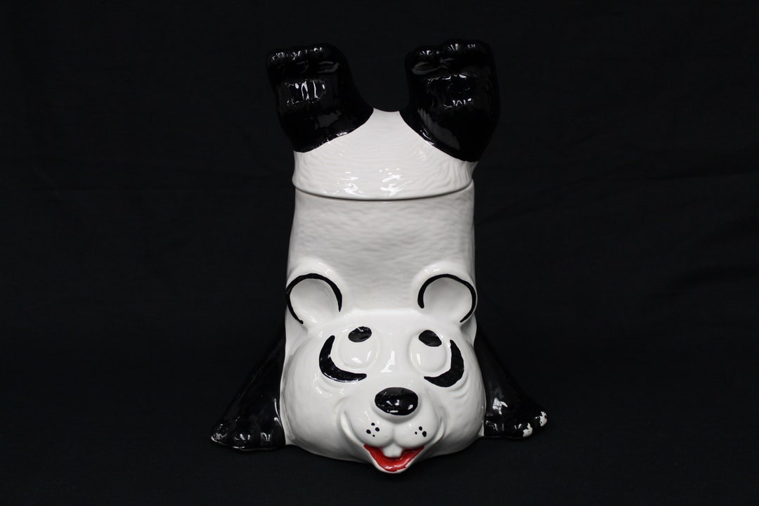 Vintage Mccoy Panda Bear Handstand Cookie Jar (V668) - Etsy