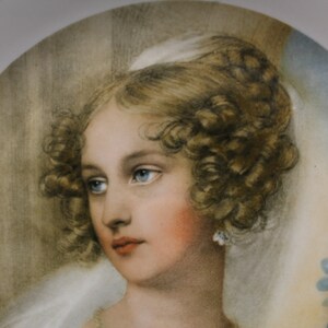 ASSIETTE ANCIENNE EN porcelaine de Meissen portrait de Mozart EUR 45,00