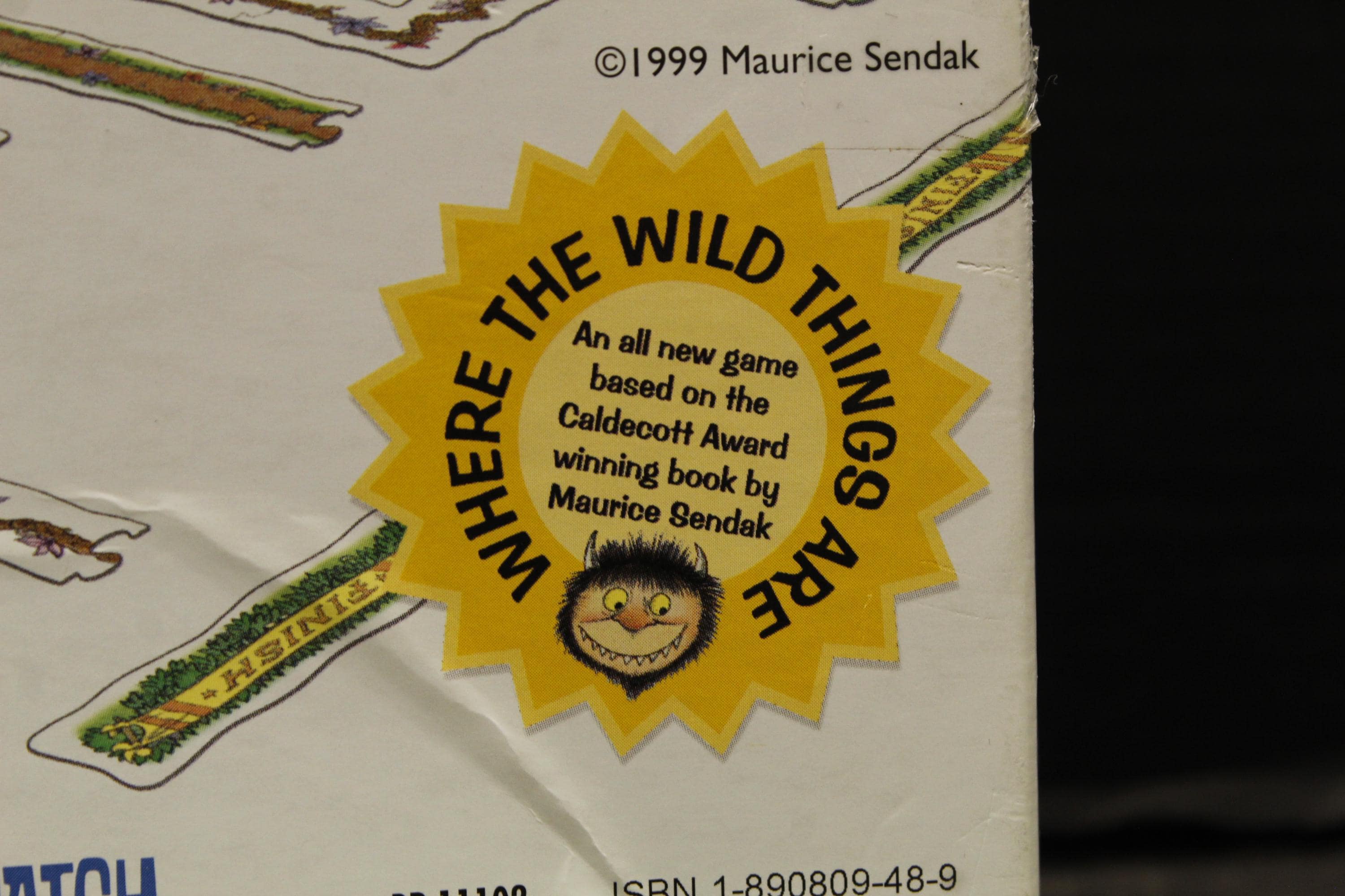 rehacer × WILD THINGS Vintage 1999 Where the Wild Things Are Puzzle Maze Board