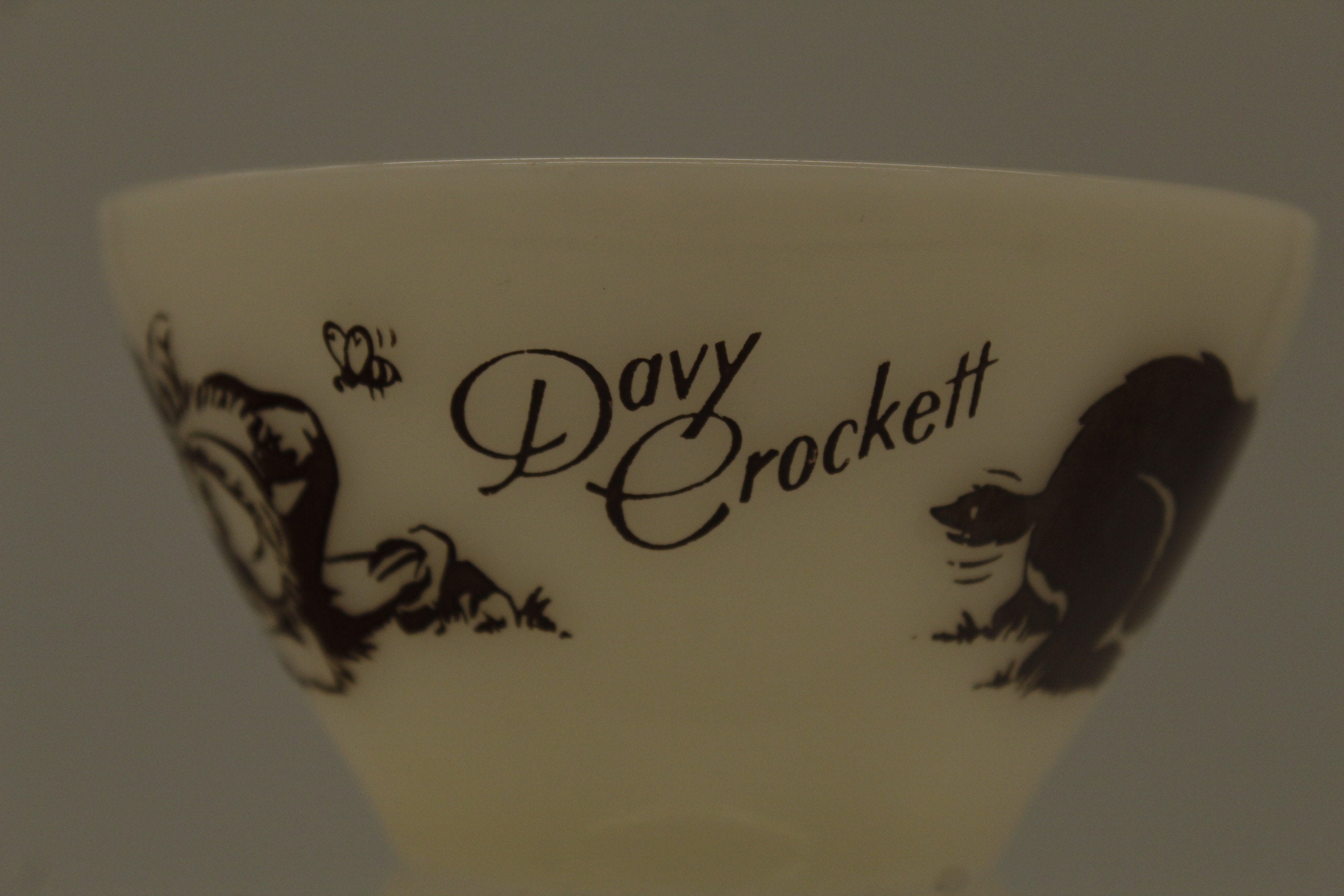 食器 227 Fire King Davy Crockett Bowl 2p 227 Fire King Davy Crockett Bowl 2p