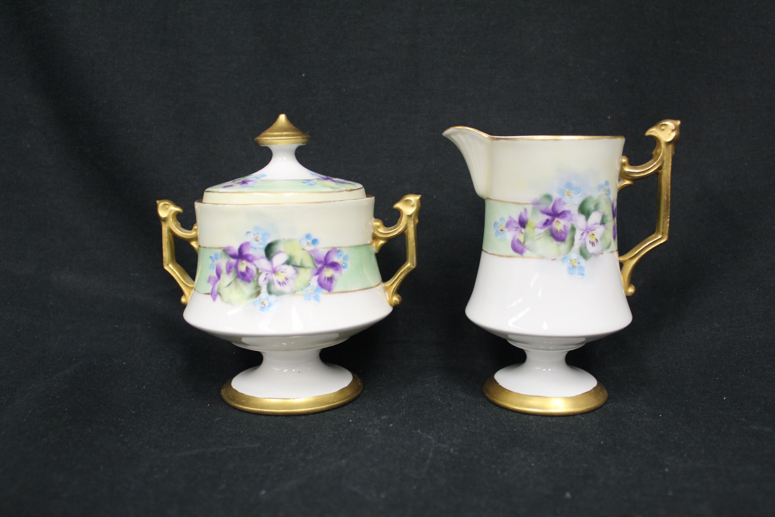 Violet Sugar Creamer - Etsy Violet Sugar Creamer - Etsy