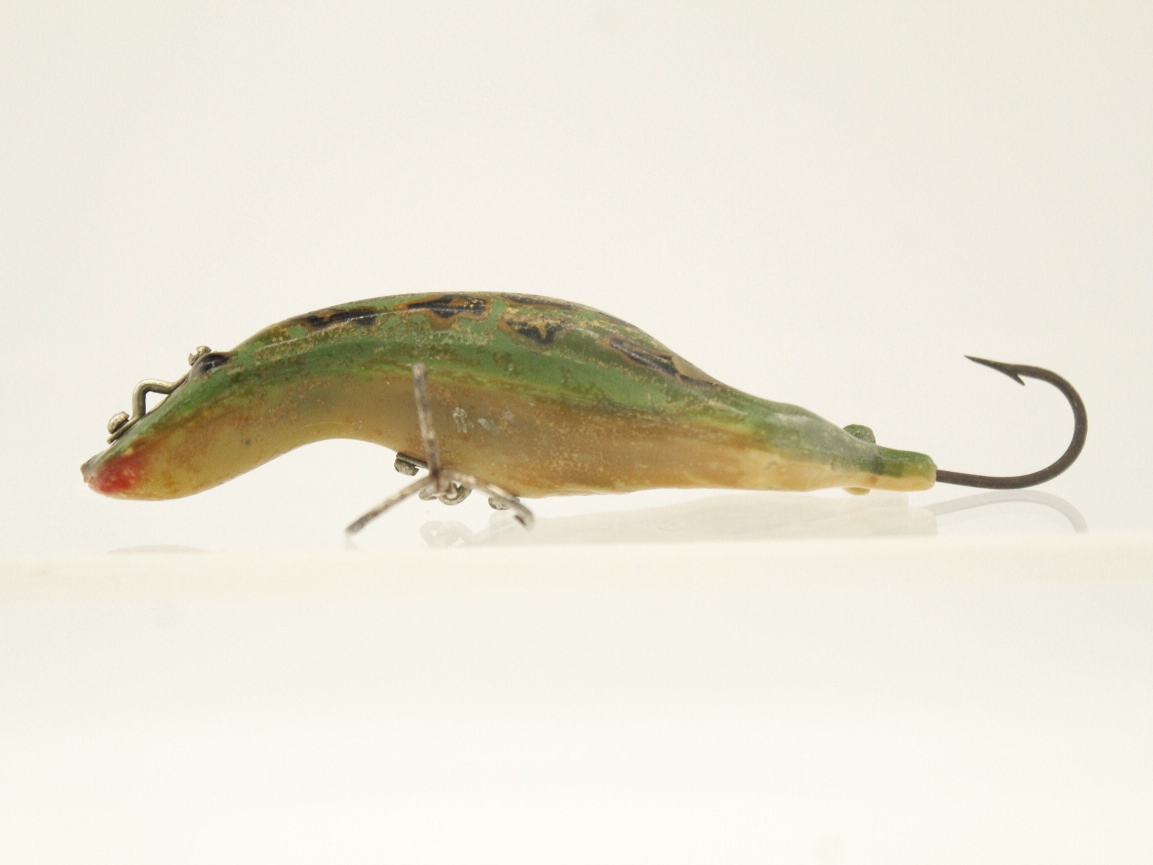 Vintage Heddon Luny Frog Fishing Lure (V10021) - Etsy Vintage Heddon Luny Frog Fishing Lure (V10021) - Etsy