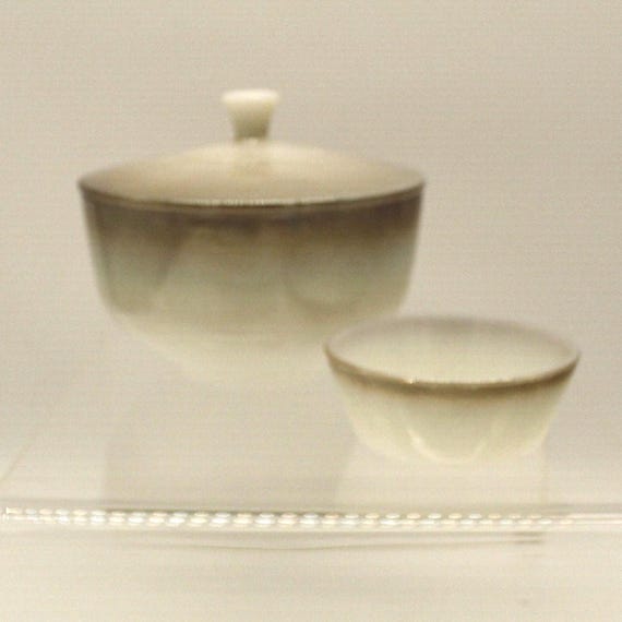 Vintage Federal Glass Mesa 2.5 Qt Bowl Three Piece Set (V9949)