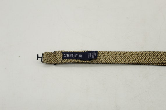 Vintage Cremieux Silk Bow Tie (S305) - image 4
