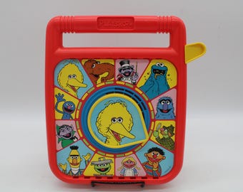 Vintage Playskool Spin in Say 1989 Sesame Street (S4609)