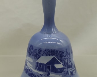 Vintage Currier Blue 1997 Home in Wilderness Bell (V8473)