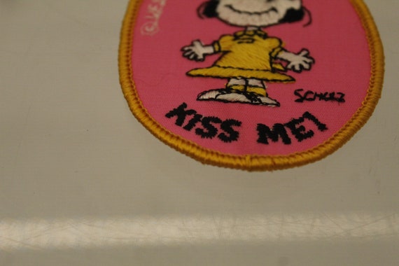 Vintage Peanuts Lucy Pink Sew on Patches (V10500) - image 5