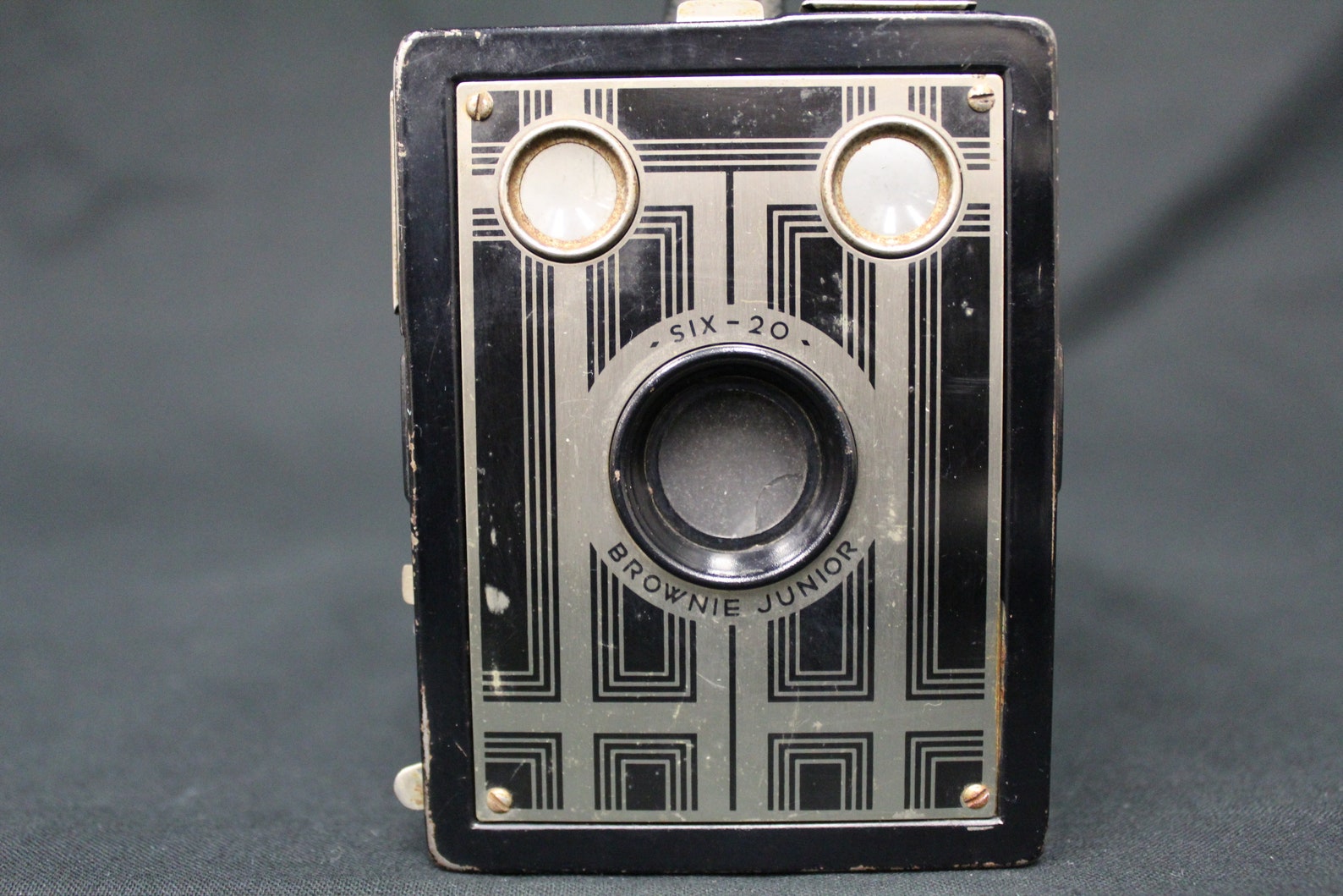 Vintage Kodak Brownie Jr Six 20 Box Camera V542 Etsy