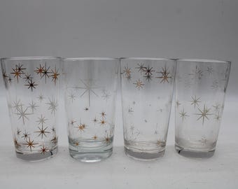 Vintage Atomic Glasses MCM (S4608)