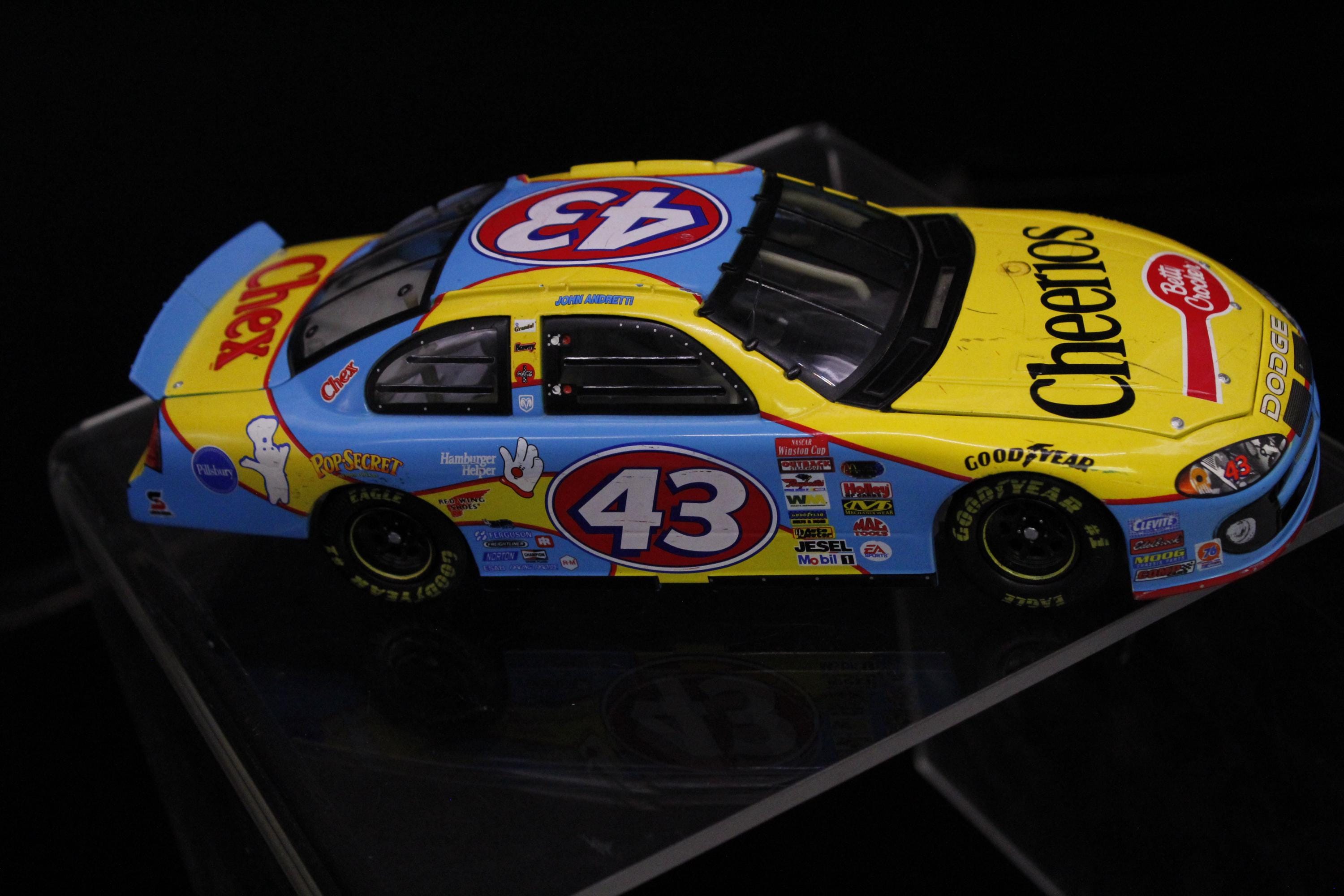 HENRI　スタジオ 　カーボーイ Vintage Nascar Jeff Green Cheerios #43 Advertising Petty Action