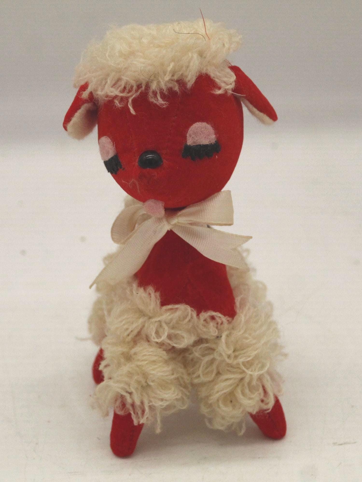 Vintage Dream Pet Lucy Lamb Red With Cream Curls San Francisco