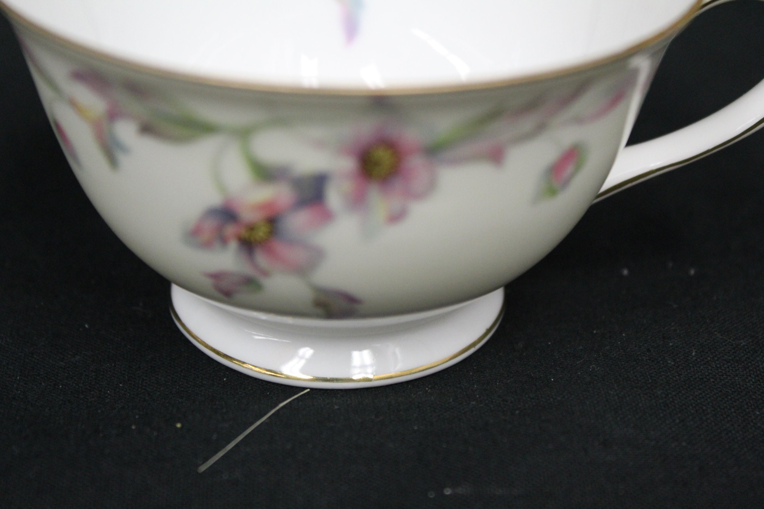 Vintage Silver Poppy Occupied Japan Cup & Saucer by