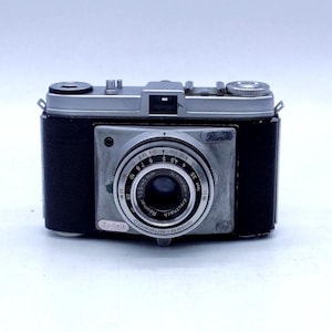 Vintage Kodak Retinette Camera Schneider 22 Compur-Rapid with Case and Strap (S2277)