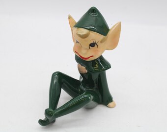 Vintage Large Green Elf Lego Japan Heart Gold (S4558)