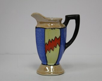 Vintage Art Deco Lusterware Japan Creamer (V6156)
