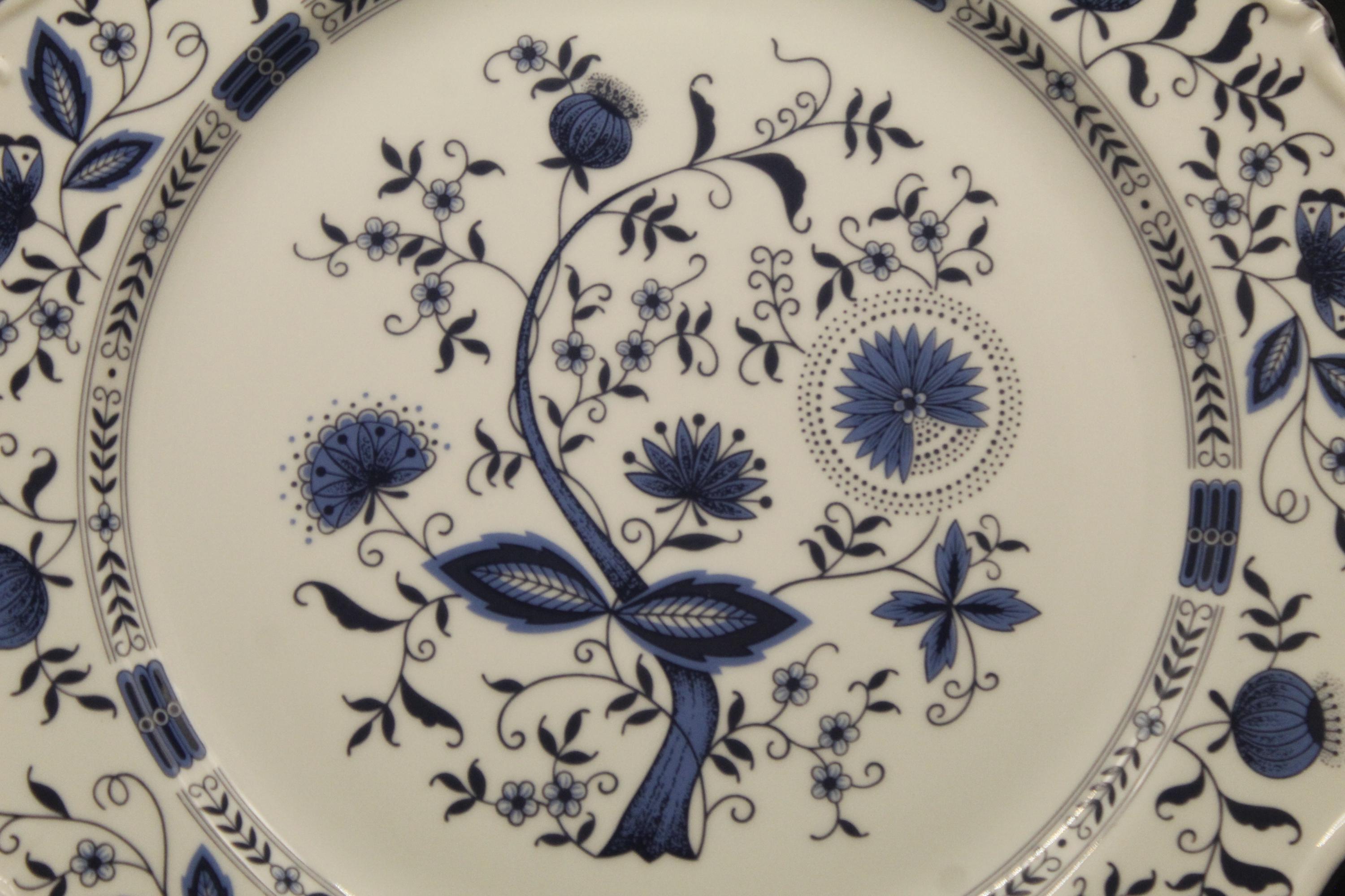 Vintage Blue Onion Castle Court Rare Japan 12.5