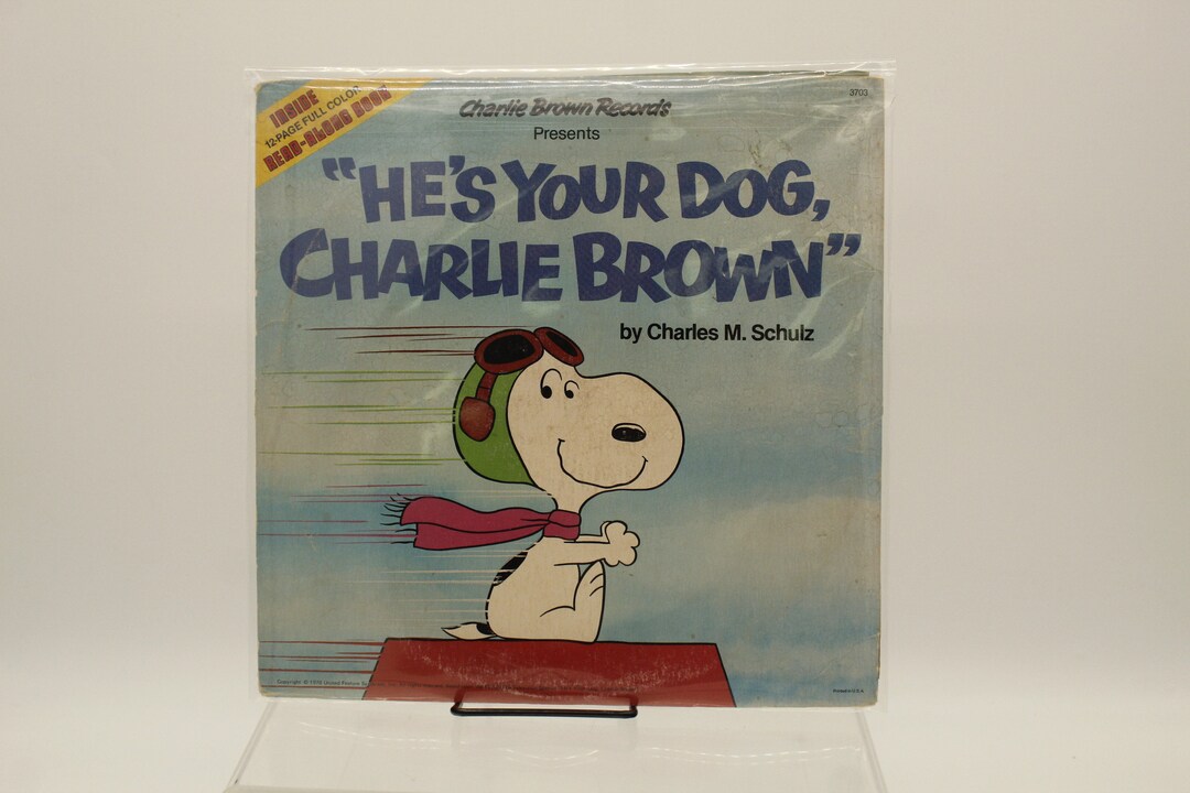 SOLD Vintage Record & Book 1978 'he's Your Dog Charlie Etsy