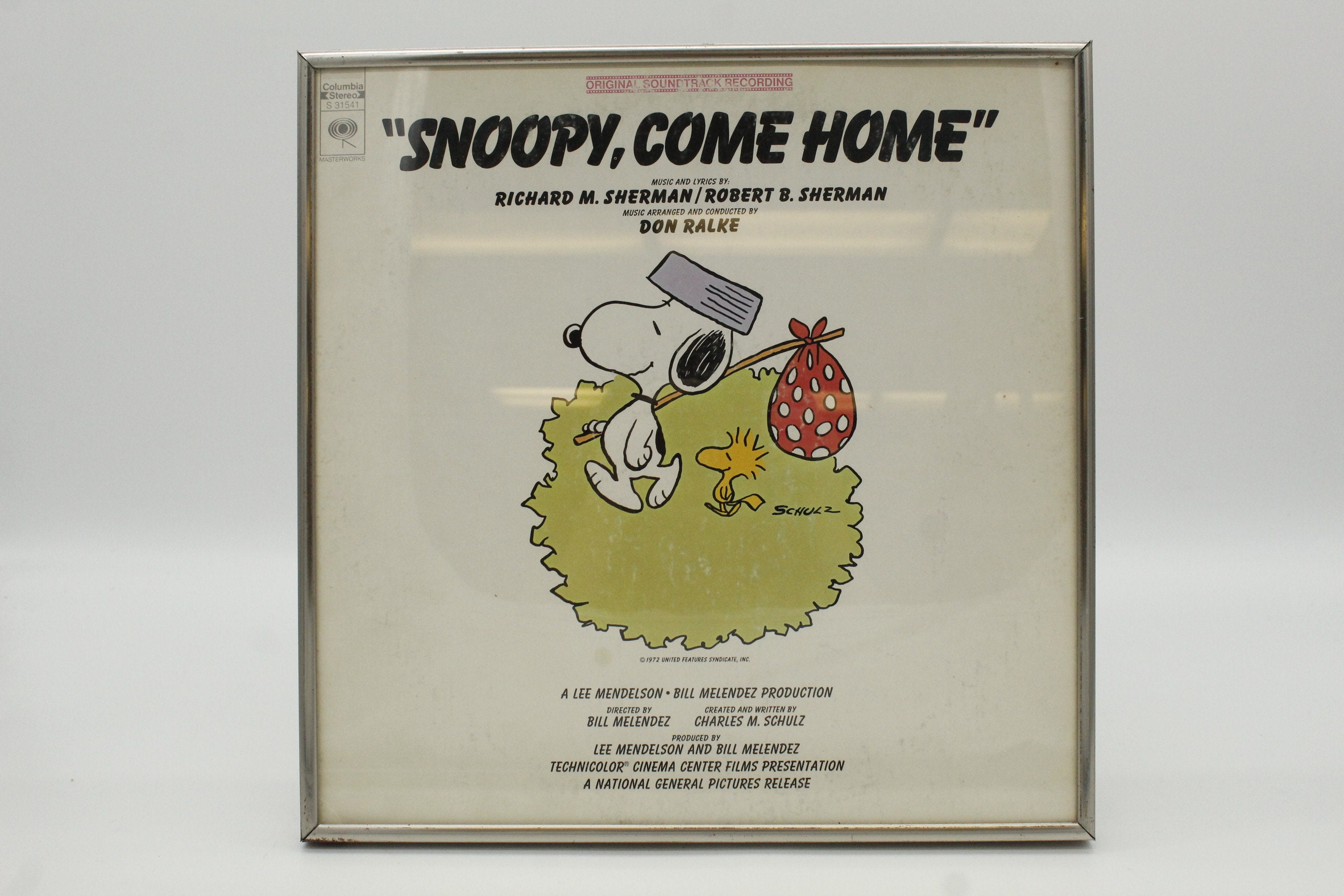Vintage Snoopy Come Home Original Soundtrack 1972 Record