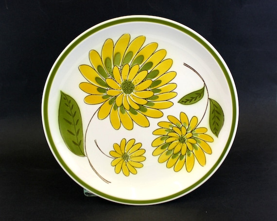Mikasa 60年代　大皿　５枚　レトロ　Lively Happy プレート Vintage Mikasa 1960s Set of Eight Tampa Japan Stoneware Dinner