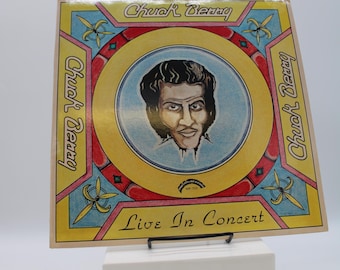 Vintage Chuck Berry 'Live in Concert' Album Record (S4488)