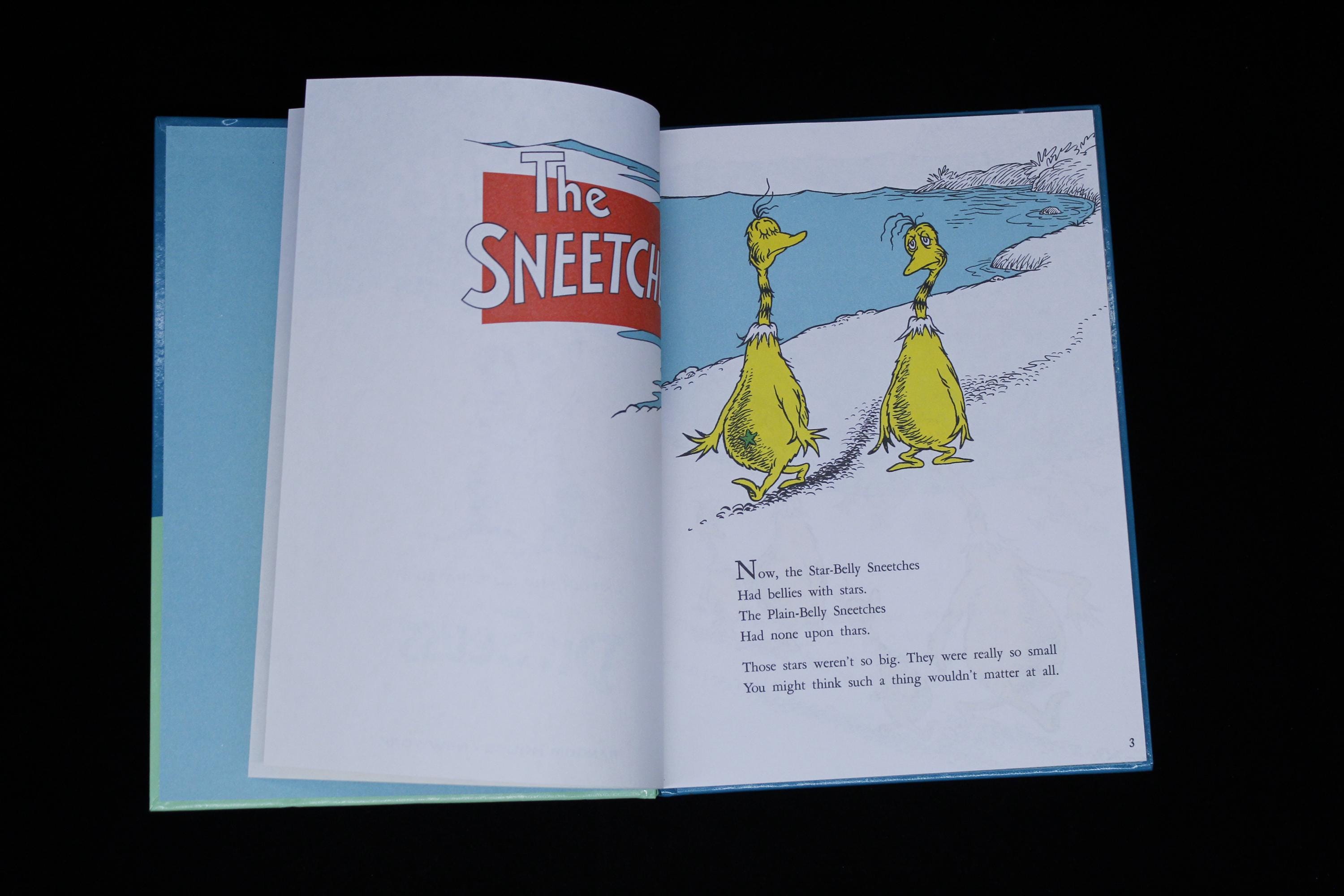 Vintage Dr. Seuss Sneetches and Other Stories Hardcover Book